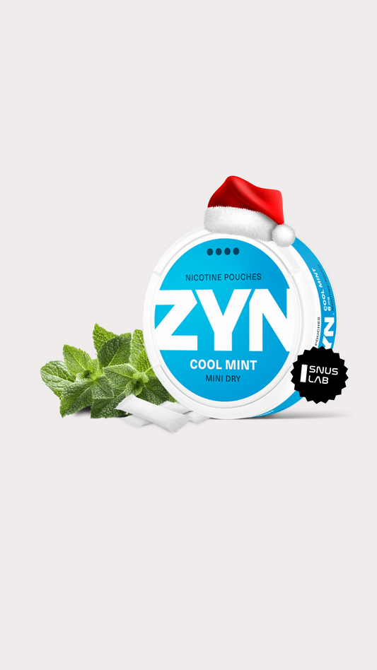 A can of ZYN snus in Vietnam Ho Chi Minh Hanoi Christmas edition