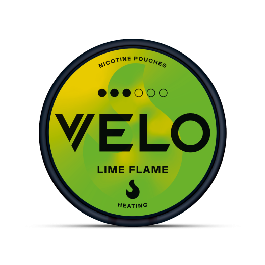 VELO Lime Flame Snus Vietnam Front