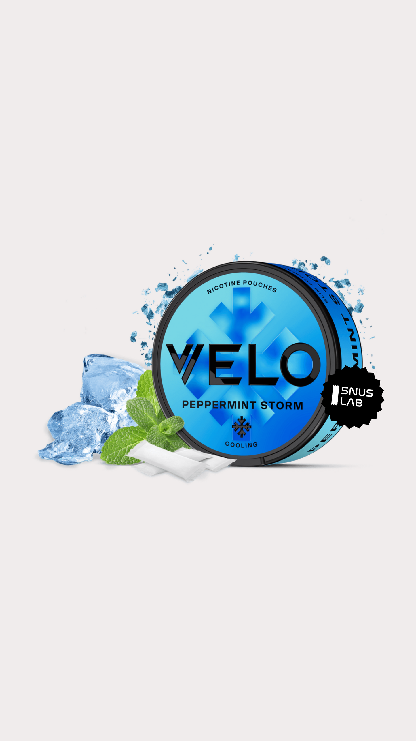 VELO Snus Nicotine Pouches Peppermint in Hanoi Saigon Vietnam