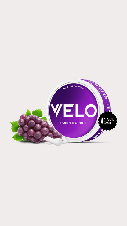 VELO Snus Nicotine Pouches Grape in Hanoi Saigon Vietnam