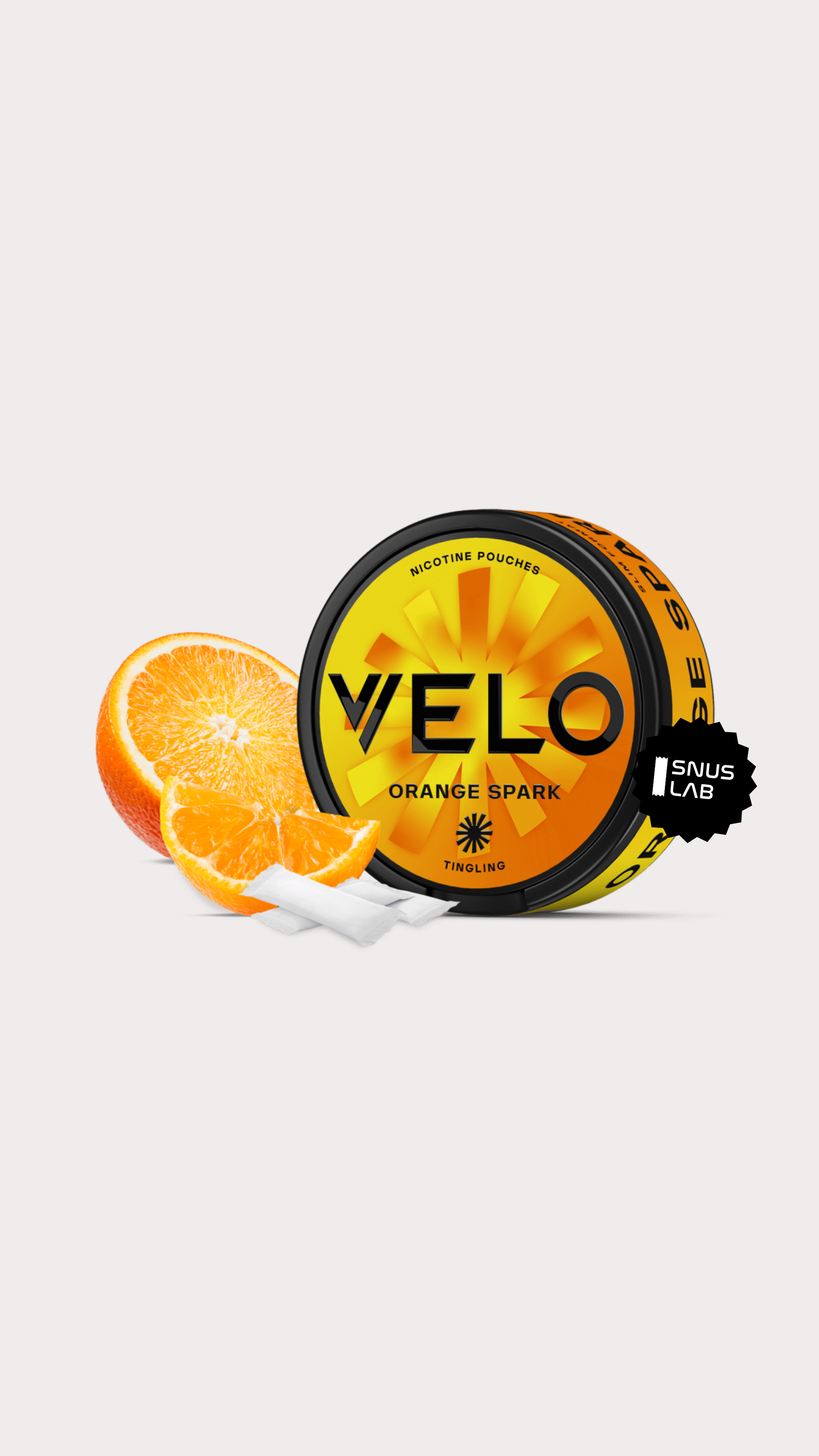 Snus nicotine pouches of Orange Hanoi Saigon Vietnam