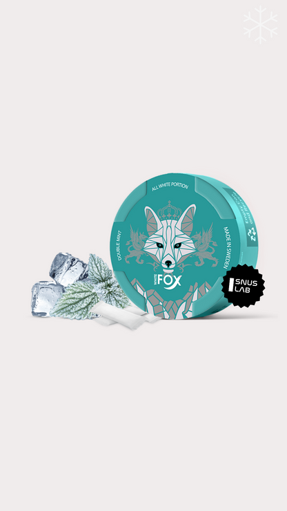 Snus nicotine pouches White Fox Mint in Vietnam